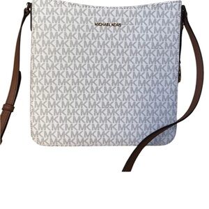 Michael Kors White Crossbody Bag